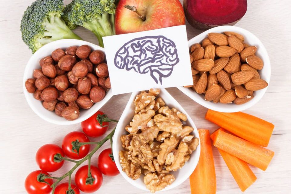 ядките и зеленчуците са полезни за паметта и мозъка